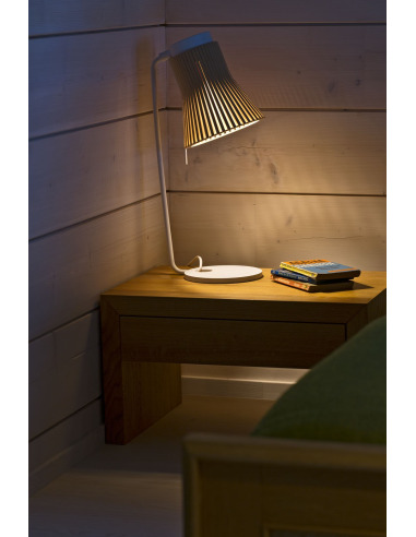 Lampe à poser, Petite 4620, bois, bouleau, LED, L27cm, H56cm - Secto Design