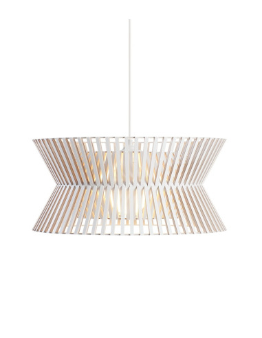 Suspension au design scandinave Kontro 6000 en bois naturel 