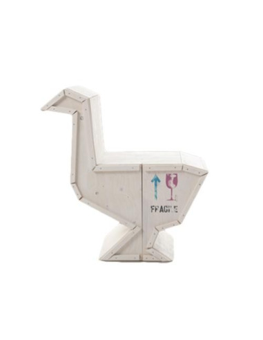 Buffet Sending Animals 2.0 version blanc en forme de d'oie par Marcantonio x Seletti