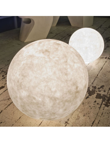 Moon Lampe sphère lumineuse design moderne jardin bar terrasse