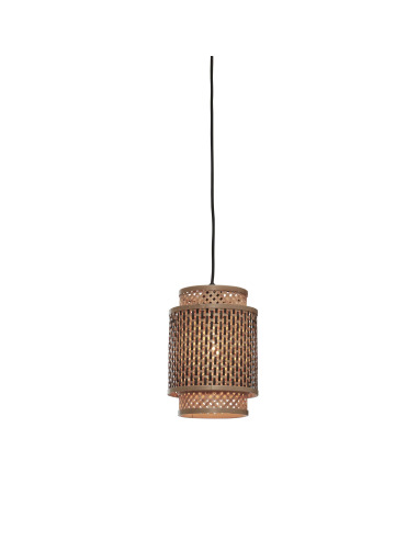 Suspension Bhutan avec abat-jour en Bambou naturel au design naturel par Good & Mojo