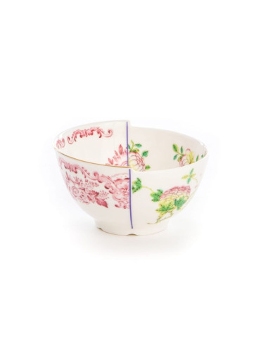 Coupe à Fruits Hybride Olinda en porcelaine par CTRLZACK x Seletti