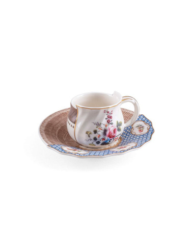 Tasse à café hybride Djenne en porcelaine par CTRLZACK x Seletti