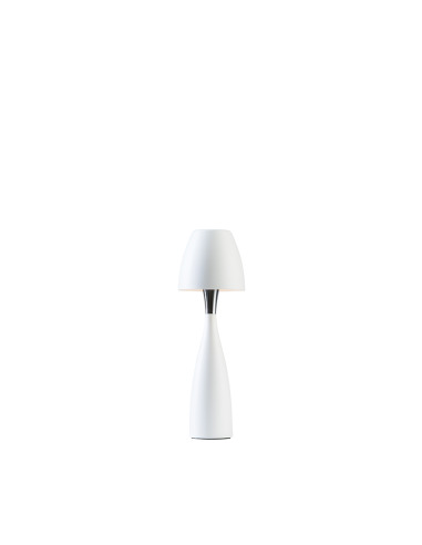 Lampe à poser Anemon en métal Blanc au design contemporain par Belid