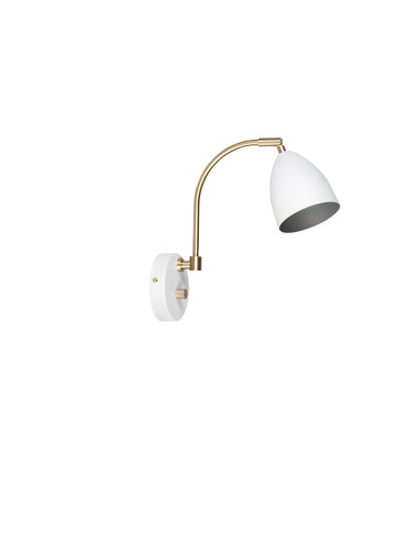 Applique Deluxe dimmable avec base en métal au design contemporain par Belid