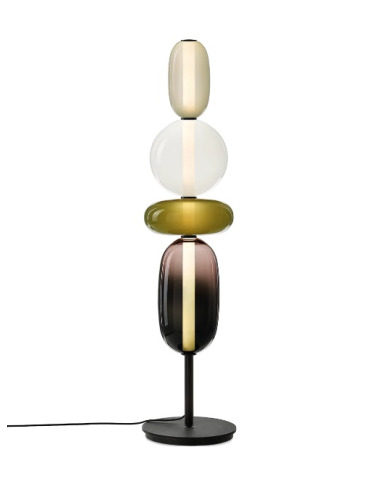 Lampadaire Pebbles L configuration 2 par Boris Klimek x Bomma