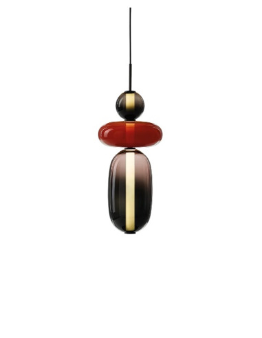 Suspension Pebbles S configuration 1 par Boris Klimek x Bomma