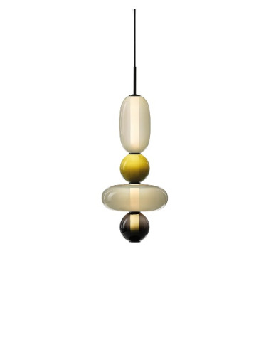 Suspension Pebbles S configuration 10 par Boris Klimek x Bomma