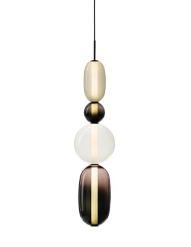 Suspension Pebbles L configuration 6 par Boris Klimek x Bomma