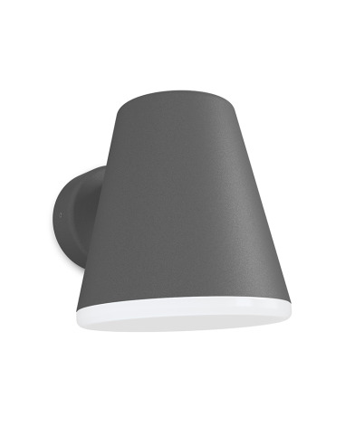 Applique extérieur Mist dimmable avec structure graphite au design contemporain par Roger Persson x Belid