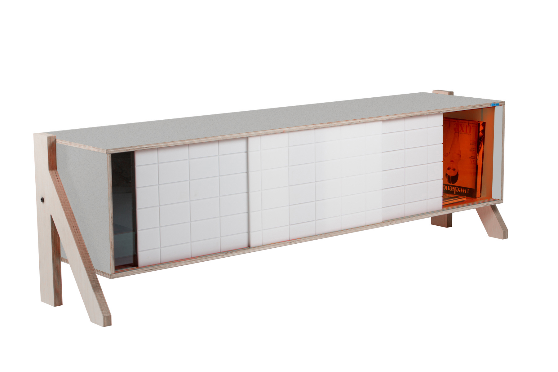 Meuble TV design Frame 01 M (1m65) au style contemporain et moderne Rform Meuble TV design Frame 01 M (1m65) au style contemporain et moderne Rform – Image 14