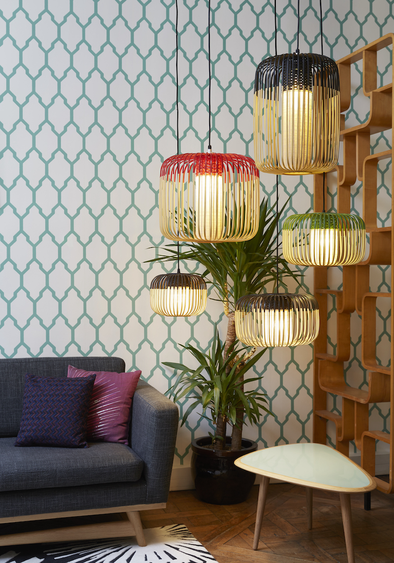 Petites Suspensions : Sublimez Votre Déco Intérieure avec Otoko.fr Suspension Bamboo en bambou au design naturel par Arik Levy x Forestier