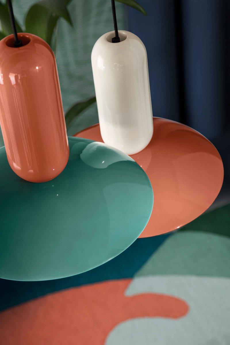 Ferroluce Illumine Otoko.fr : Découvrez les Nouvelles Collections Brésiliennes Selaron, Pau, Maracana, Corcovado, Copacabana, Bumbum Suspension Pau en céramique par Ferroluce