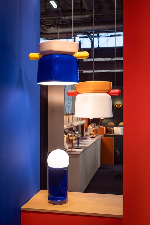 Collection YAKITORI par Ferroluce Suspension Yakitori en céramique au design vintage par Ferroluce