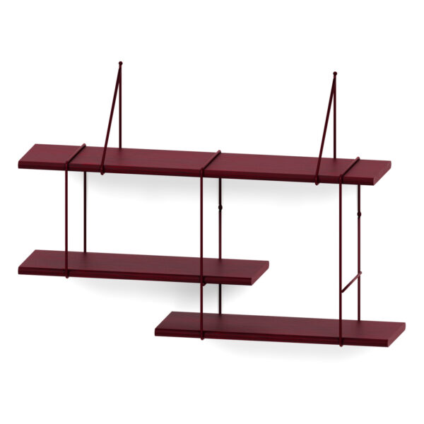 Étagère Murale SHRINK Color x Hausen_bordeaux