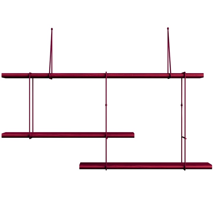 Étagère Murale SHRINK Color x Hausen_bordeaux img2