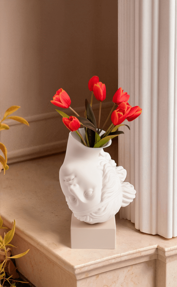 Vase Amor Volat en Porcelaine par Seletti x Marcantonio – vue 2