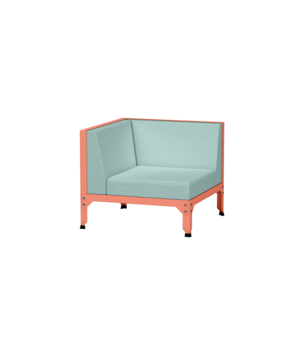 Fauteuil d’angle Hegoa module à composer par Luc Jozancy x Matière Grise