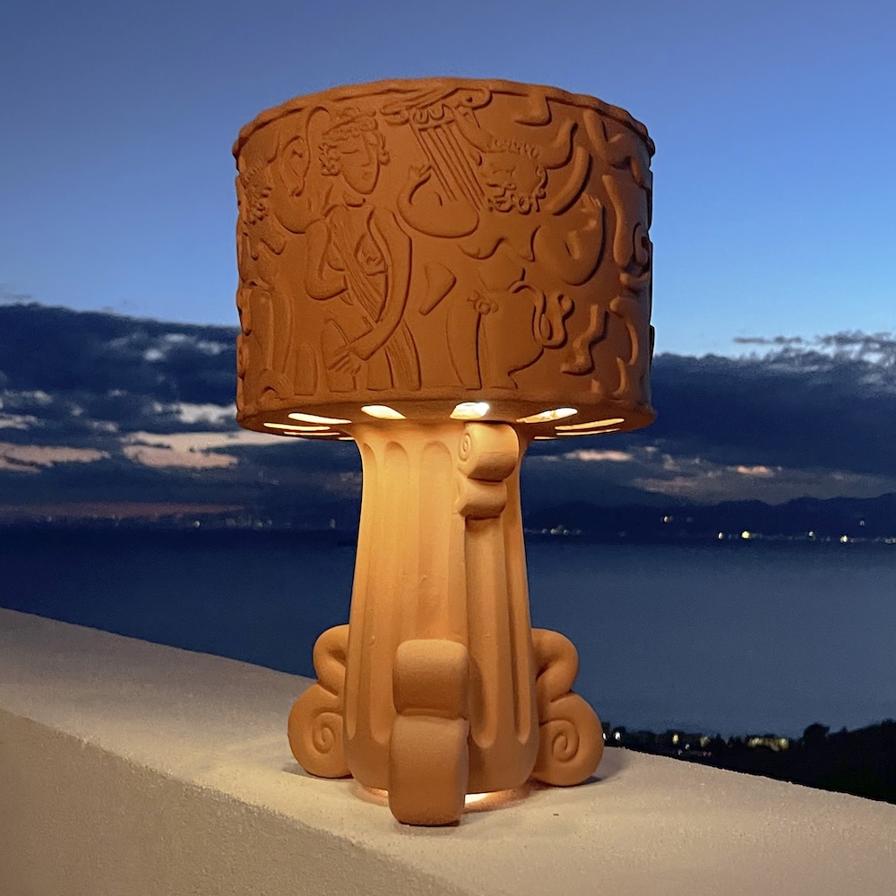 Lampe Extérieur Magna Graecia DEA en Terre Cuite - Seletti x Aricò Lampe Extérieur Magna Graecia DEA en Terre Cuite - Seletti x Aricò – Image 3