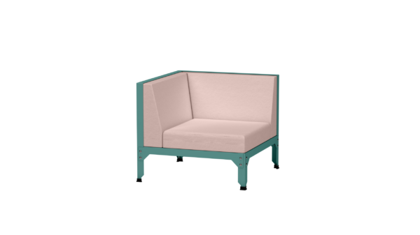 Fauteuil d’angle Hegoa module à composer par Luc Jozancy x Matière Grise