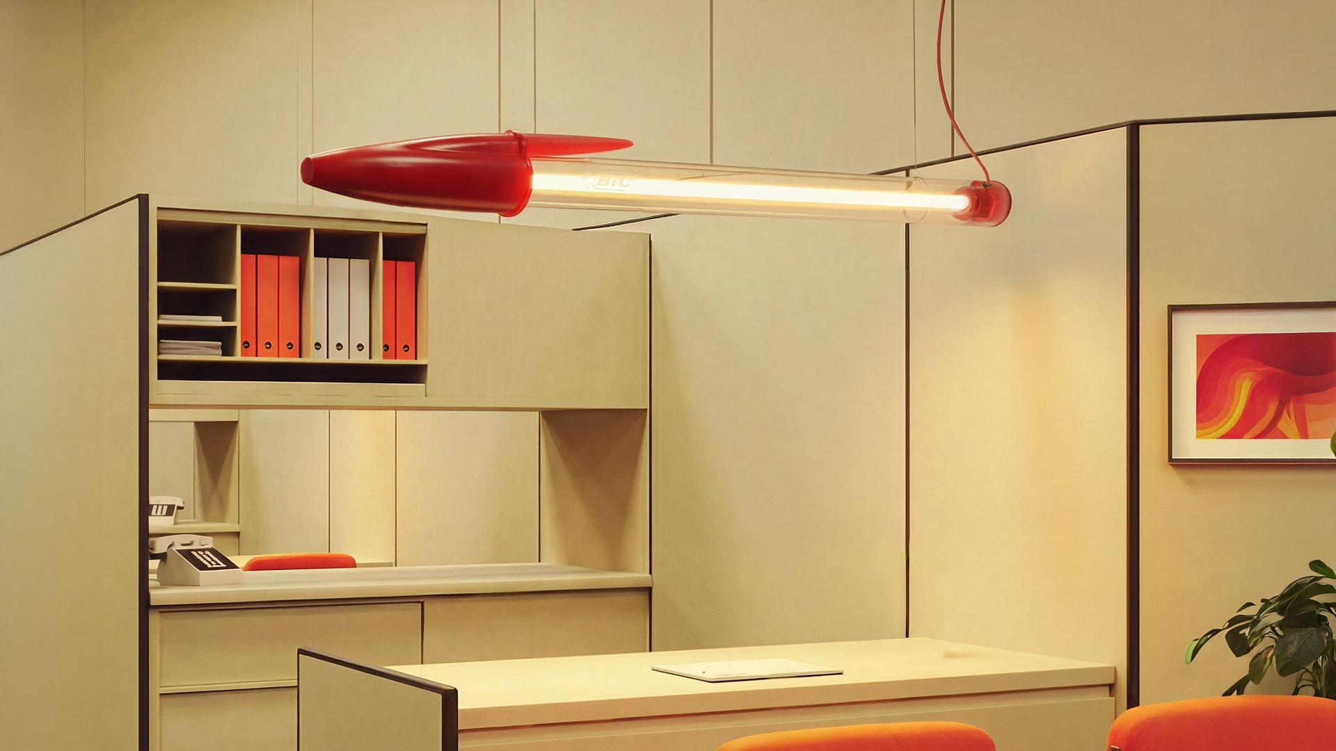 Lampe Seletti Bic Cristal – design iconique inspiré du stylo BIC