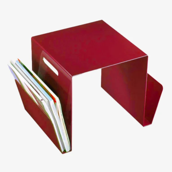 Table basse range-revue Solano par Luc Jozancy x Matière Grise_GRIS