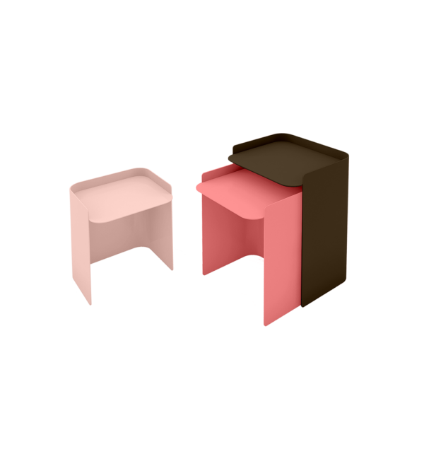 Tables gigognes Flor par Beaverhausen x Matiere Grise