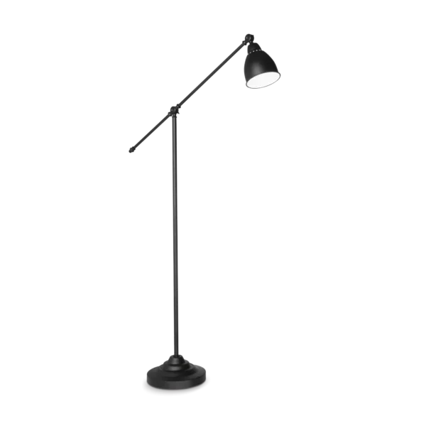Lampadaire Newton avec Bras Réglable et Spot Orientable par Ideal Lux
