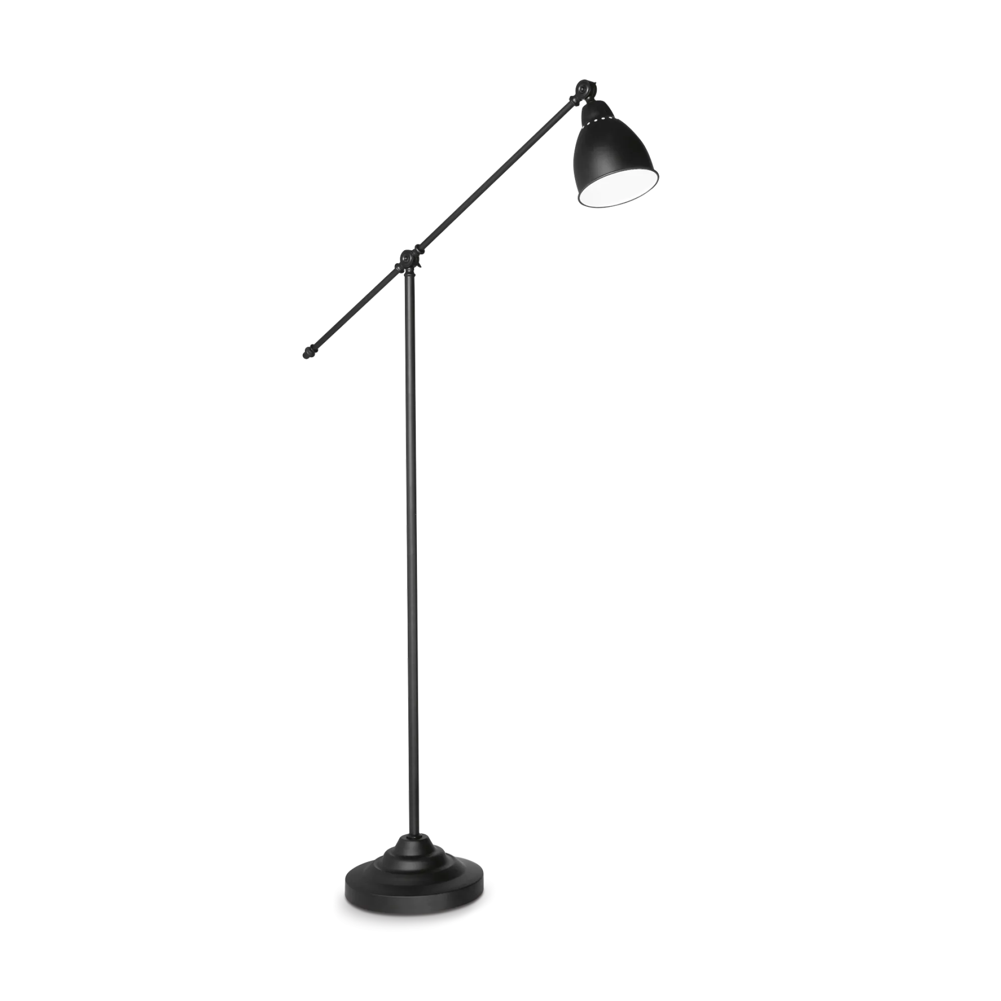 Lampadaire Newton avec Bras Réglable et Spot Orientable par Ideal Lux