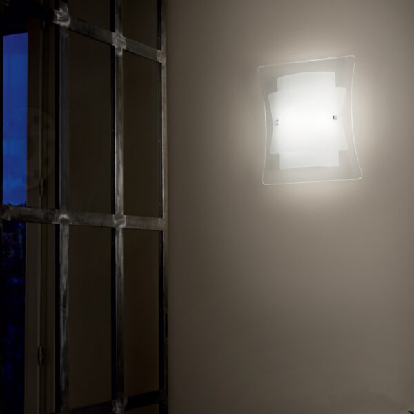 Applique murale Triplo en verre superposé par Ideal Lux – vue 2