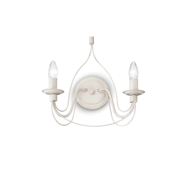 Applique murale Corte classique artisanale effet antique par Ideal Lux