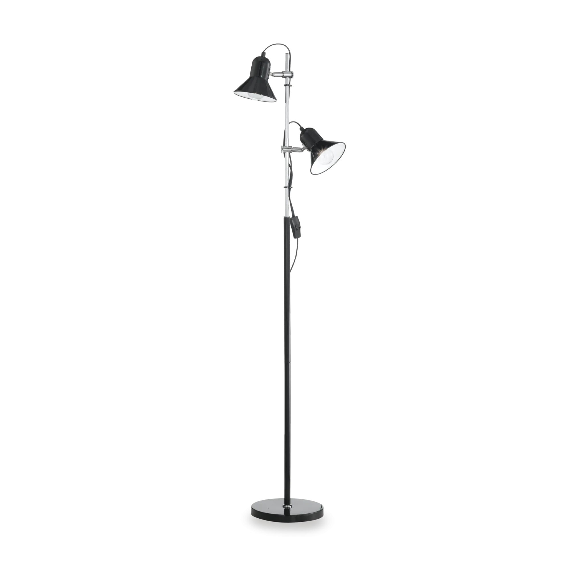 Lampadaire Polly avec Double Spot Orientable par Ideal Lux