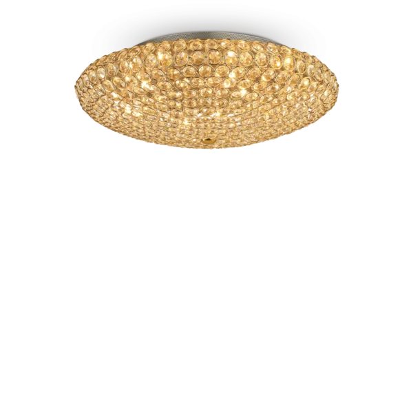 Plafonnier King luxe en Cristal par Ideal Lux – vue 2