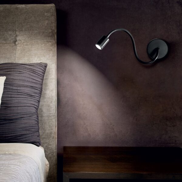 Applique murale Focus avec bras flexible par Ideal Lux – vue 2
