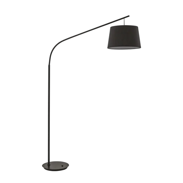 Lampadaire Daddy Design Courbé en Métal par Ideal Lux