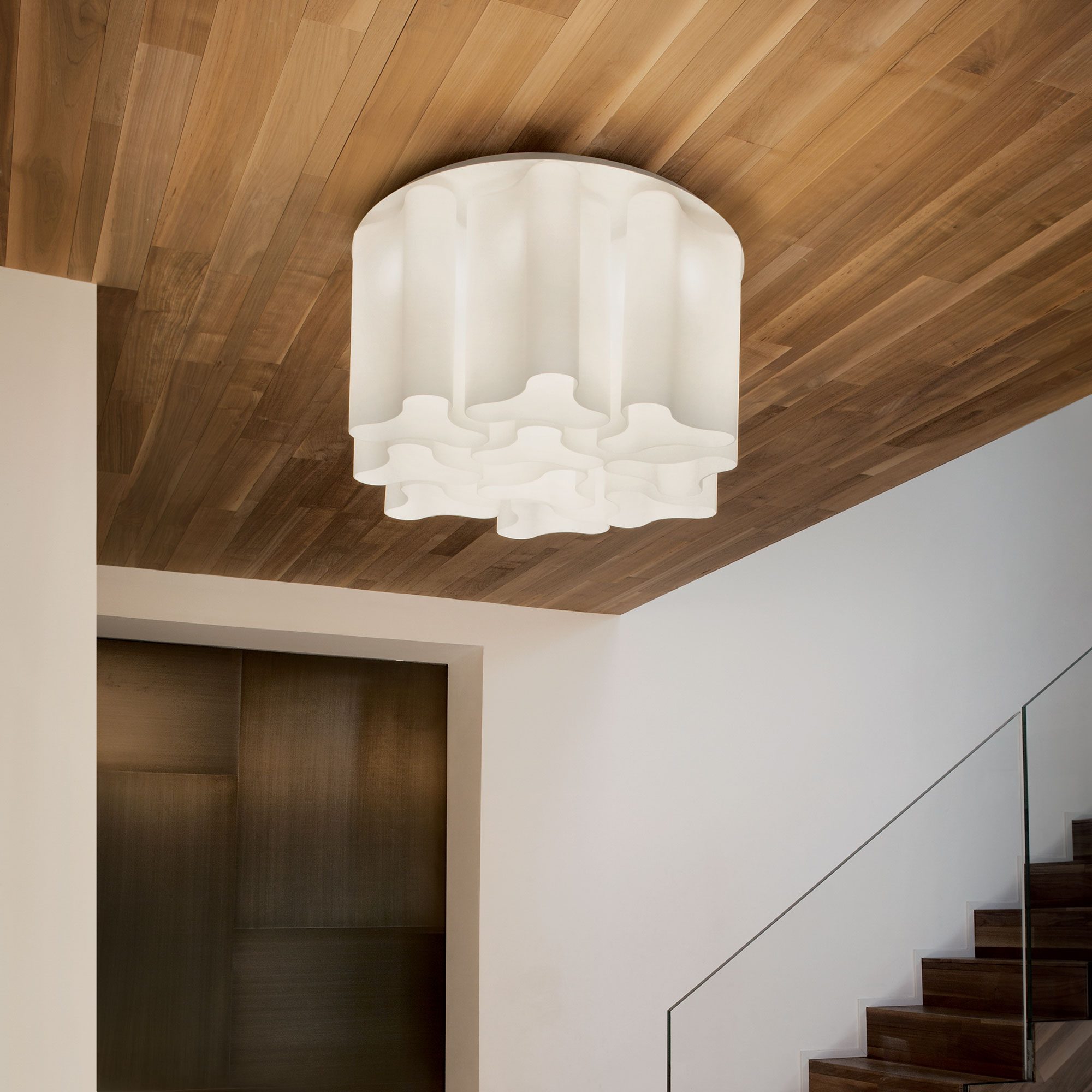 Plafonnier Compo verre Enchemisé par Ideal Lux Plafonnier Compo verre Enchemisé par Ideal Lux – Image 3