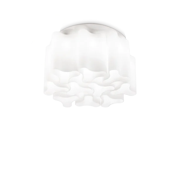 Plafonnier Compo verre Enchemisé par Ideal Lux – vue 2