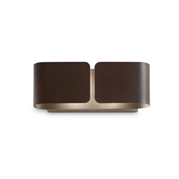 Applique murale Clip design double diffuseur en métal