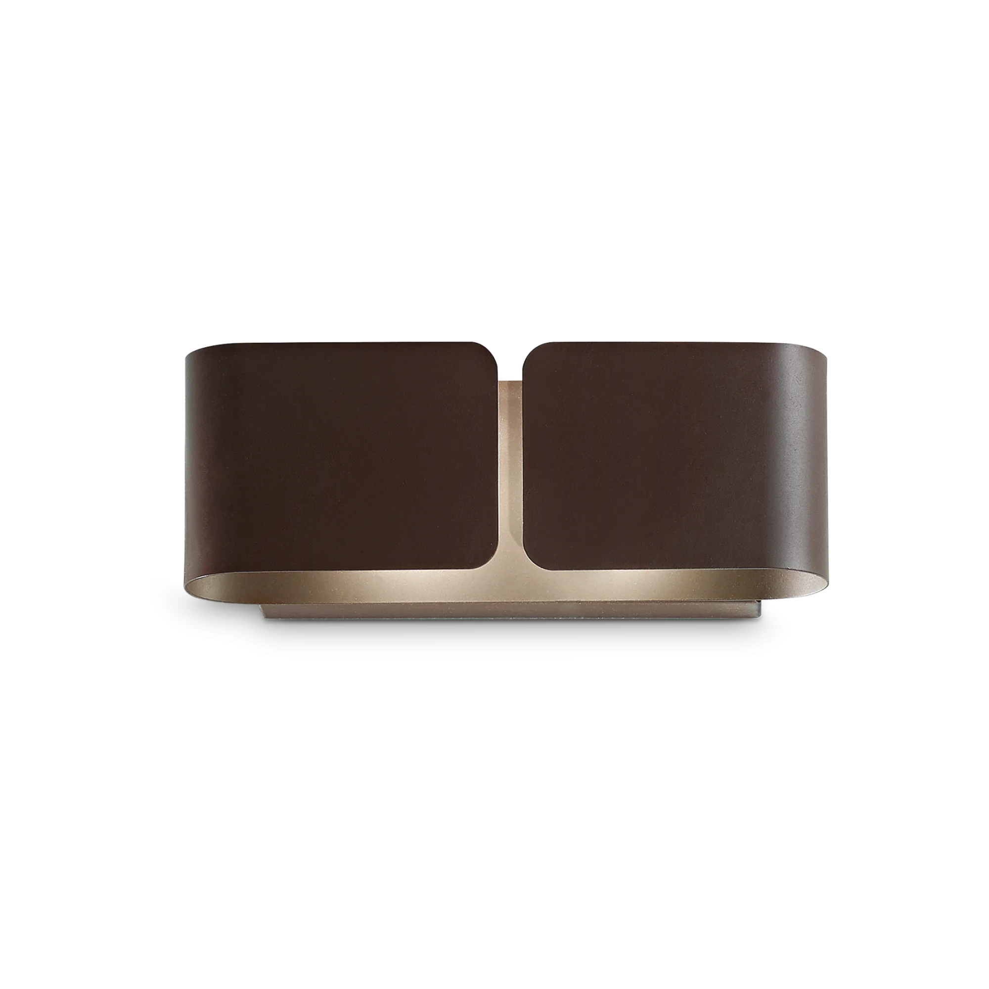 Applique murale Clip design double diffuseur en métal