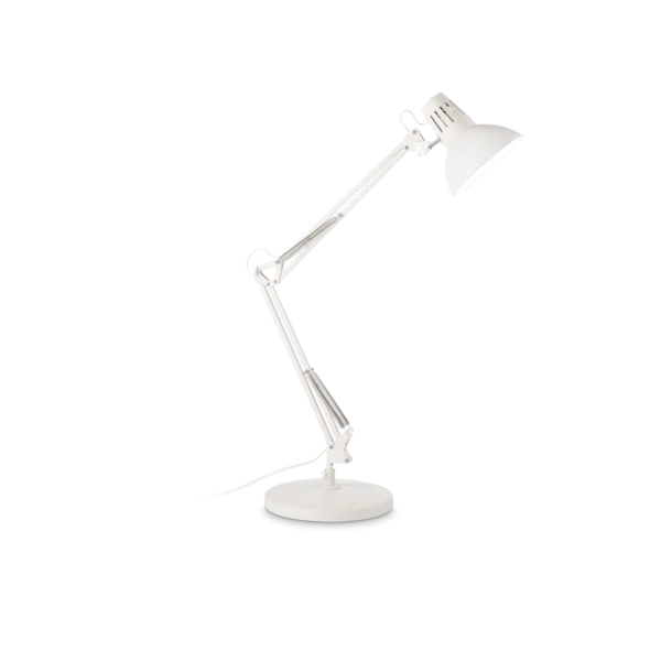 Lampe à poser Wally à bras articulé design Industriel par Ideal Lux