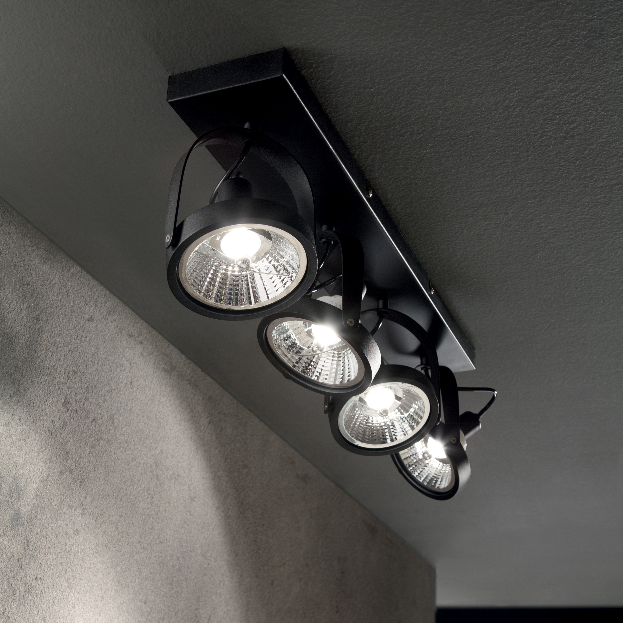 Plafonnier / Applique Glim spot Orientable par Ideal Lux Plafonnier / Applique Glim spot Orientable par Ideal Lux – Image 6