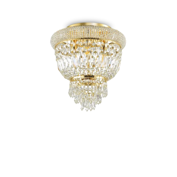 Plafonnier Dubai Cascade de Cristal par Ideal Lux – vue 2