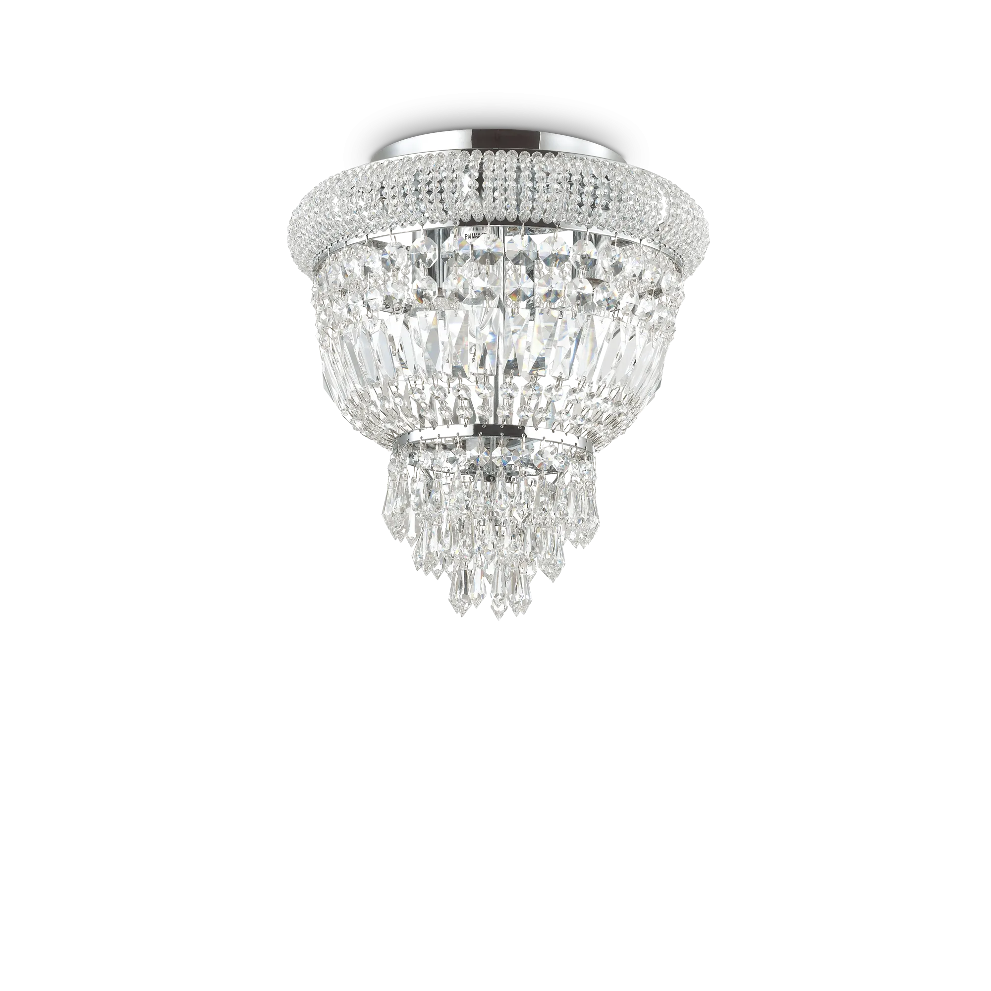 Plafonnier Dubai Cascade de Cristal par Ideal Lux