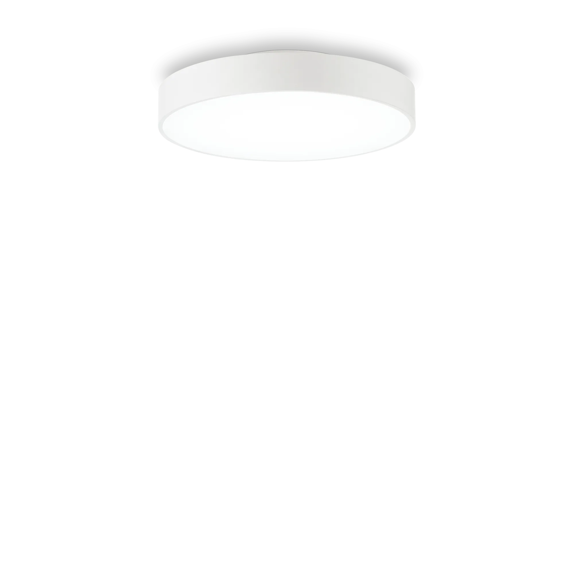 Plafonnier Halo rond effet halo lumineux par Ideal Lux