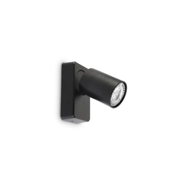 Applique murale Rudy spot orientable en métal par Ideal Lux