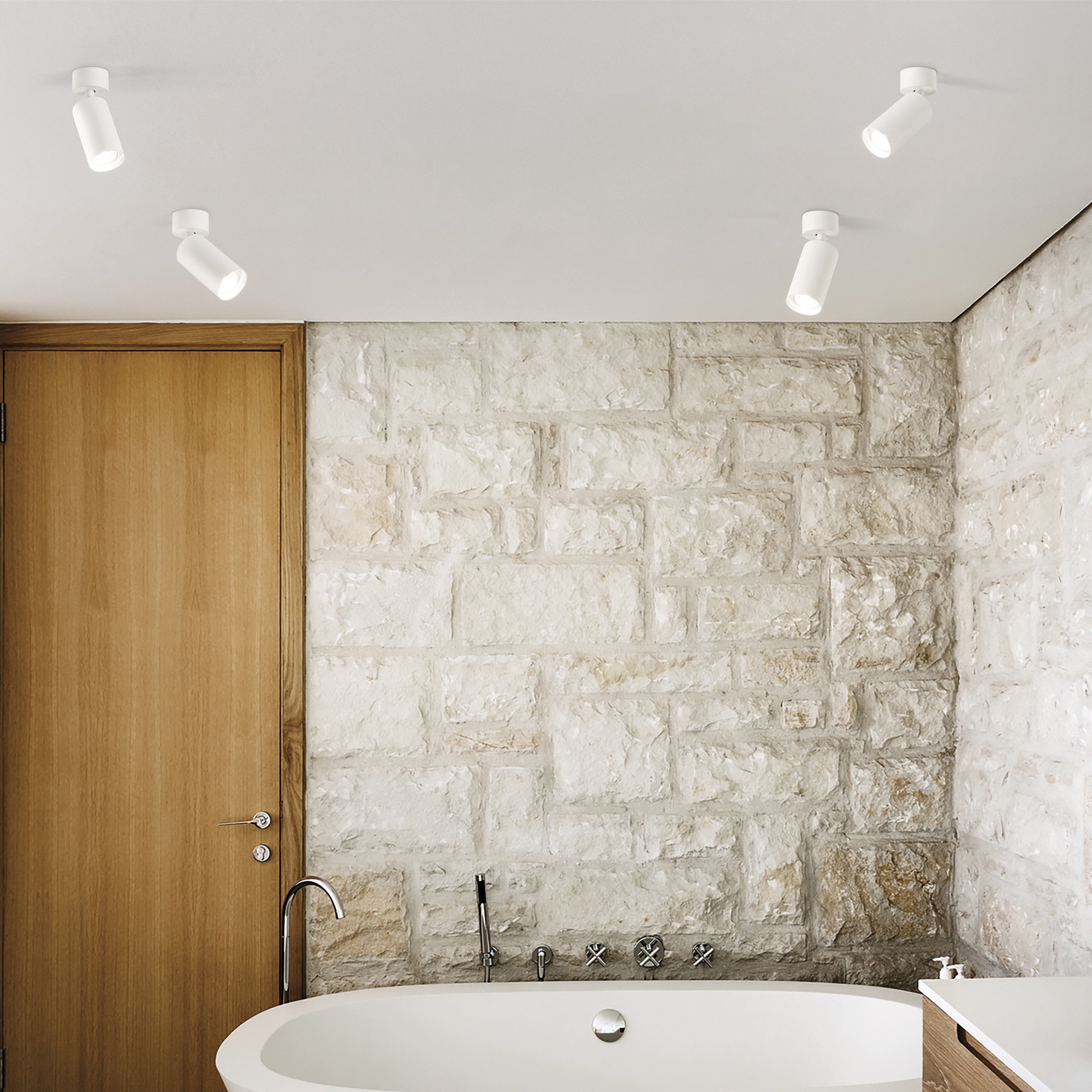 Plafonnier Dynamite Spot Rond Orientable avec base linéaire par Ideal Lux Plafonnier Dynamite Spot Rond Orientable avec base linéaire par Ideal Lux – Image 6