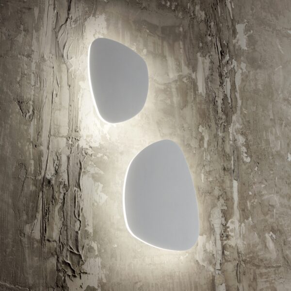 Applique murale Peggy forme galet design moderne par Ideal Lux – vue 2