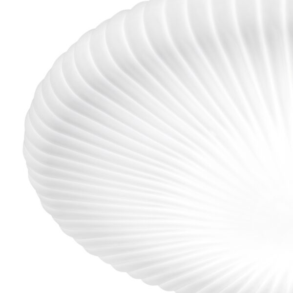 Plafonnier Atrium rond en verre texturé effet soleil par Ideal Lux – vue 2