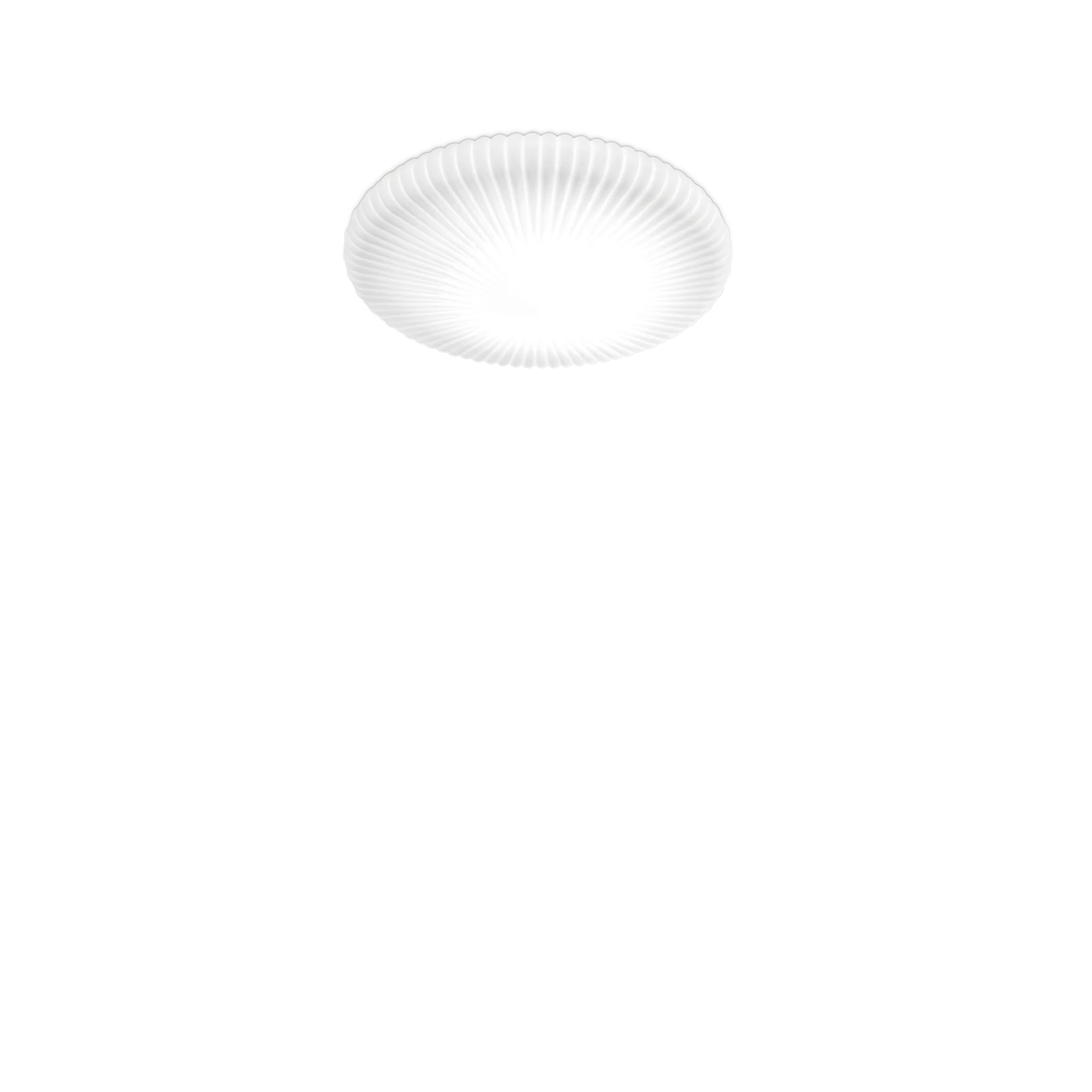 Plafonnier Atrium rond en verre texturé effet soleil par Ideal Lux