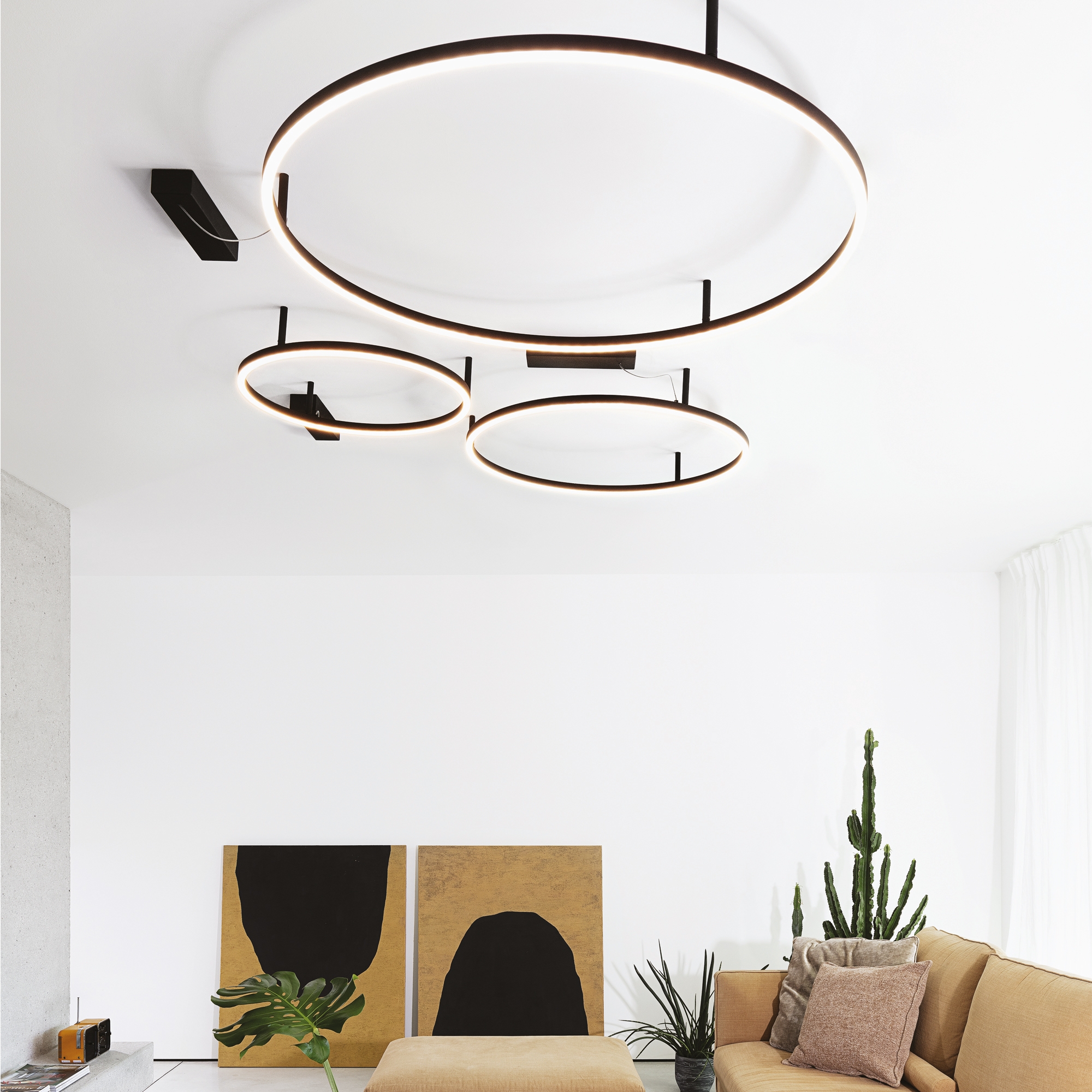 Plafonnier Oracle Slim Anneau LED par Ideal Lux Plafonnier Oracle Slim Anneau LED par Ideal Lux – Image 4